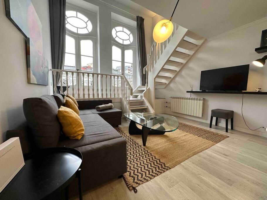 En Un Edificio Senorial: Duplex Totalmente Nuevo. Apartman Vigo Kültér fotó