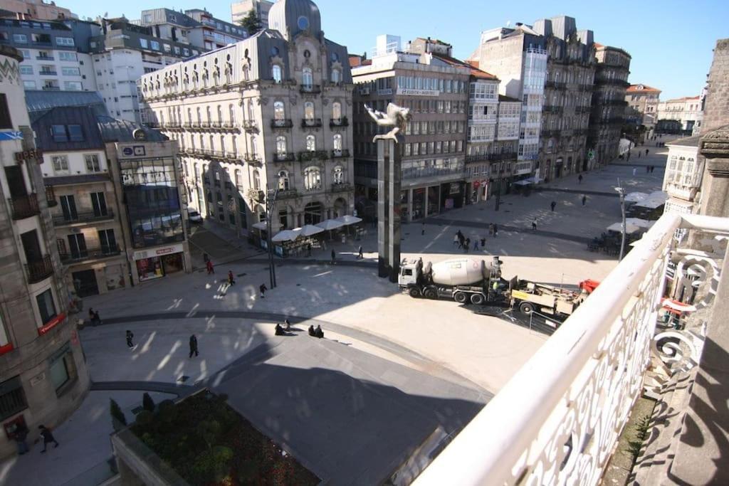 En Un Edificio Senorial: Duplex Totalmente Nuevo. Apartman Vigo Kültér fotó