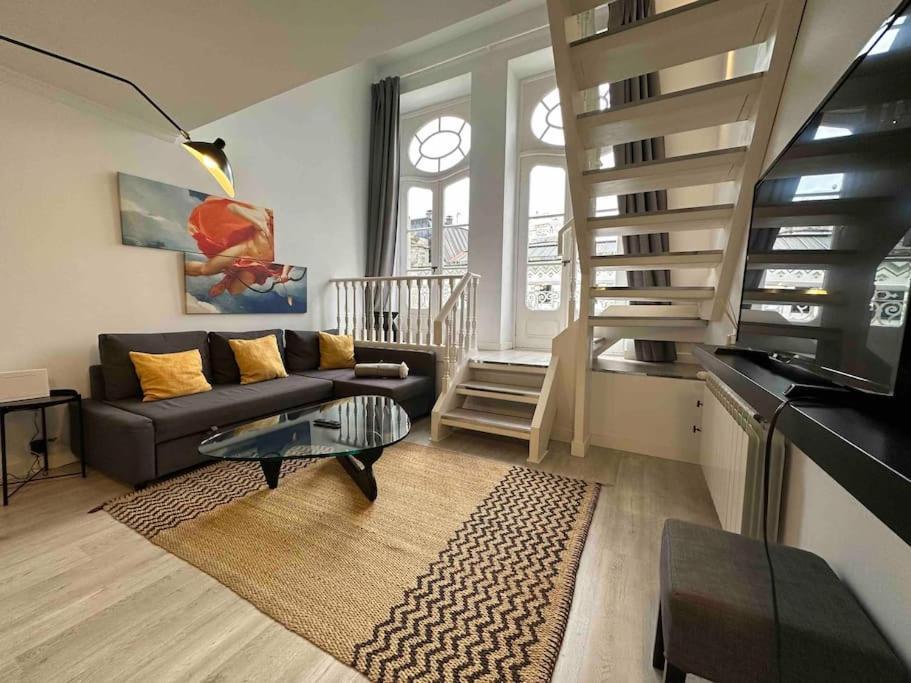 En Un Edificio Senorial: Duplex Totalmente Nuevo. Apartman Vigo Kültér fotó